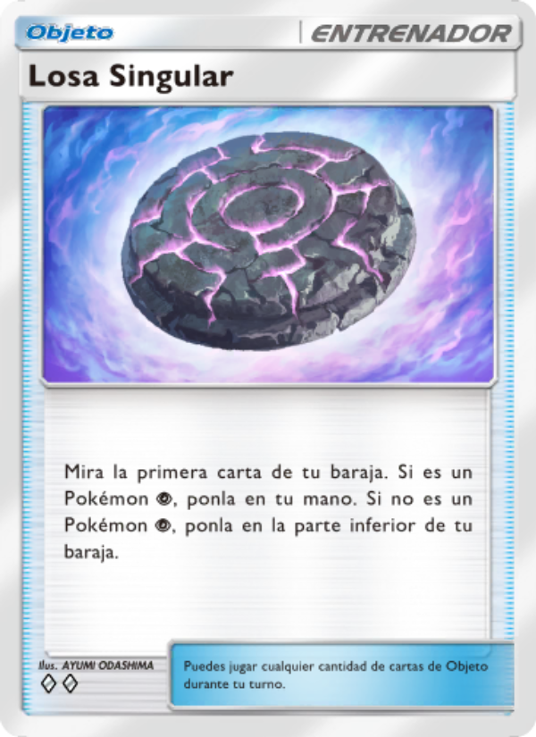 Losa Singular 065 — Mythical Island (Spanish Pokémon TCG card)