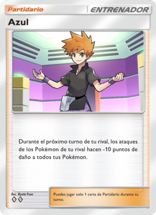 Azul 067 — Mythical Island (Spanish Pokémon TCG card)
