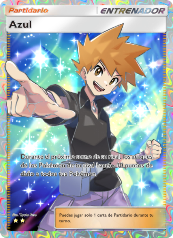 Azul 081 — Mythical Island (Spanish Pokémon TCG card)
