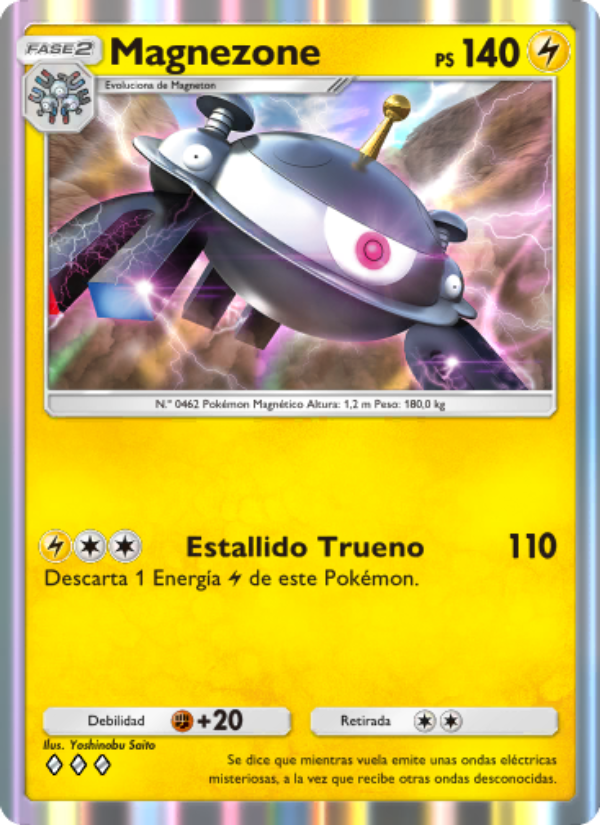 Magnezone 053 — Space-Time Smackdown (Spanish Pokémon TCG card)