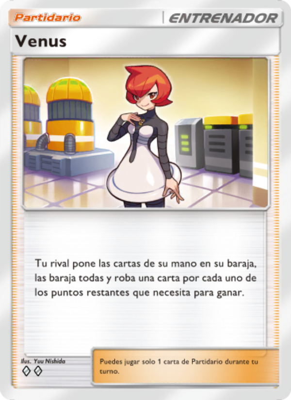 Venus 155 — Space-Time Smackdown (Spanish Pokémon TCG card)