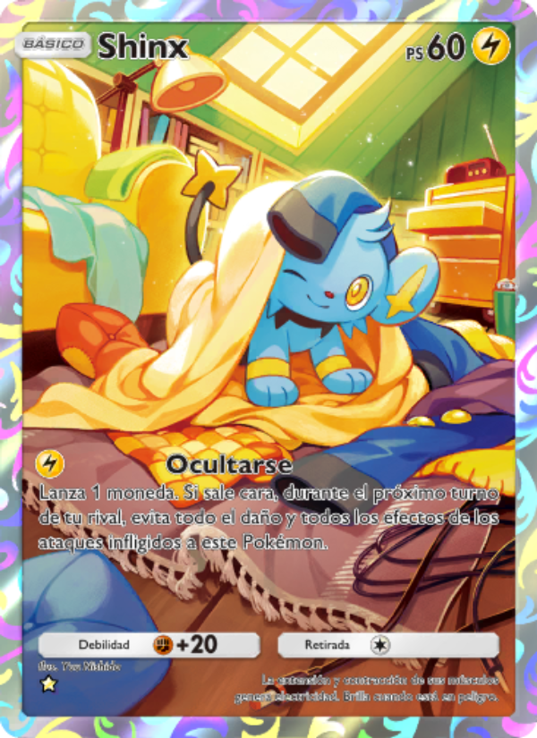 Shinx 163 — Space-Time Smackdown (Spanish Pokémon TCG card)