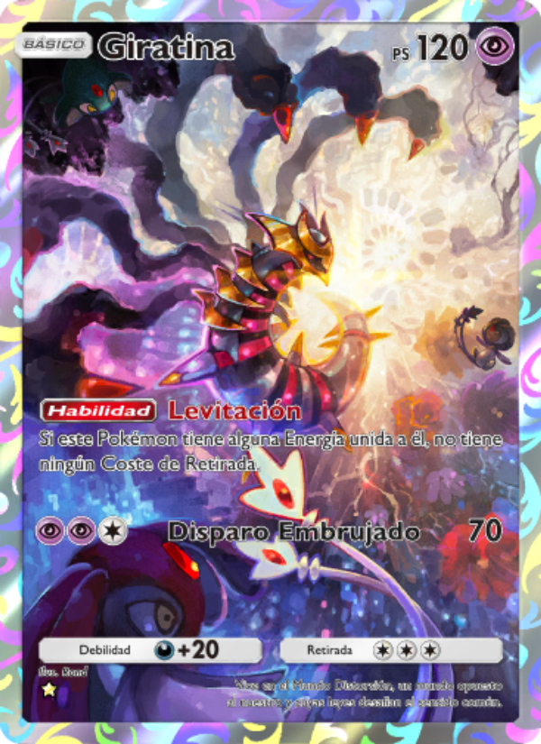 Giratina 167 — Space-Time Smackdown (Spanish Pokémon TCG card)