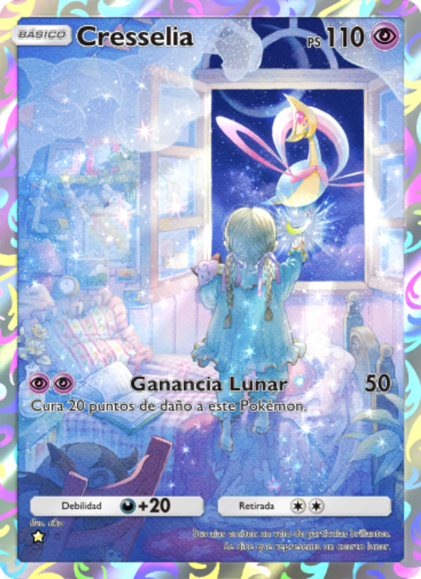 Cresselia 168 — Space-Time Smackdown (Spanish Pokémon TCG card)