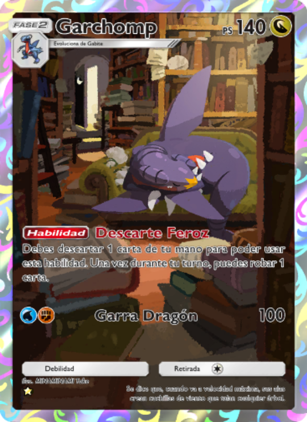 Garchomp 175 — Space-Time Smackdown (Spanish Pokémon TCG card)