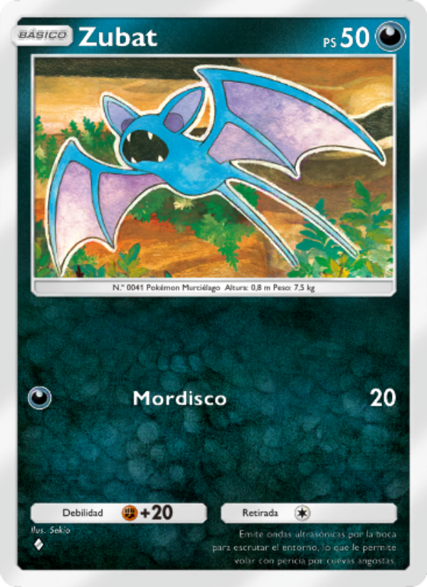 Zubat 048 — Triumphant Light (Spanish Pokémon TCG card)