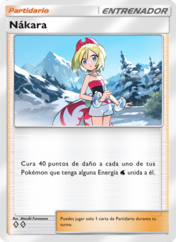 Nákara 072 — Triumphant Light (Spanish Pokémon TCG card)