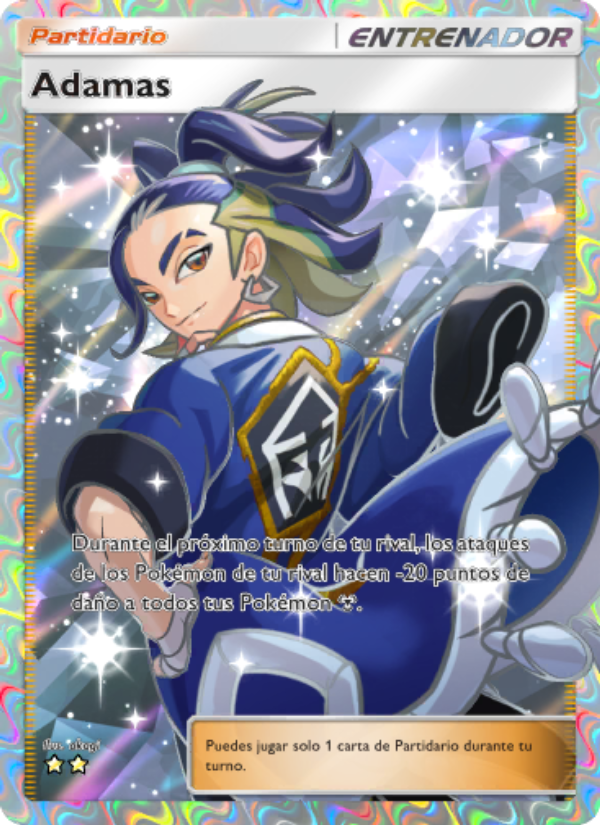 Adamas 090 — Triumphant Light (Spanish Pokémon TCG card)