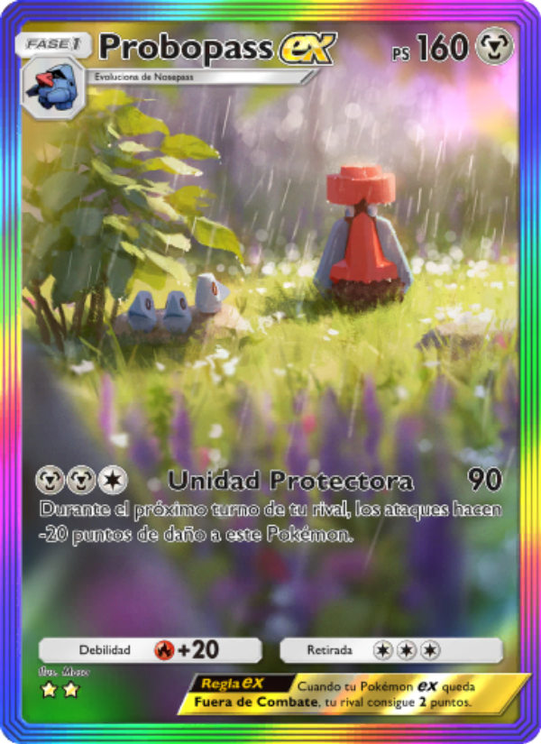 Probopass ex 094 — Triumphant Light (Spanish Pokémon TCG card)