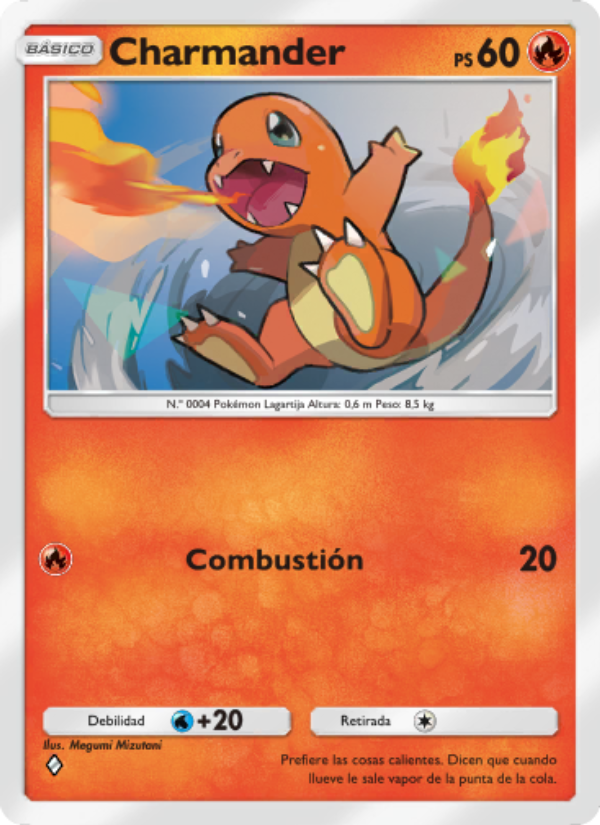 Charmander 008 — Shining Revelry (Spanish Pokémon TCG card)