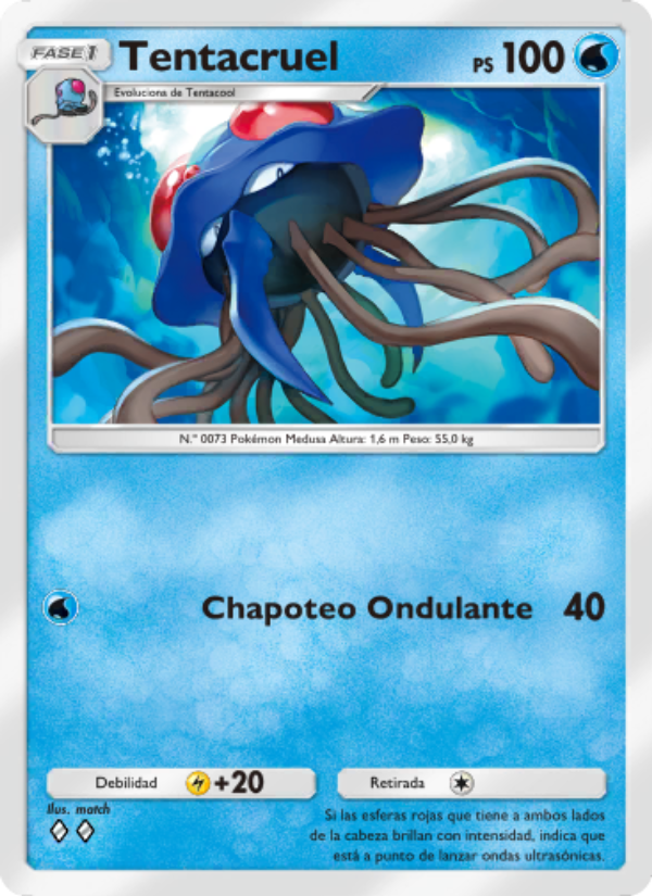 Tentacruel 015 — Shining Revelry (Spanish Pokémon TCG card)