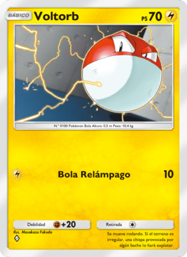 Voltorb 023 — Shining Revelry (Spanish Pokémon TCG card)