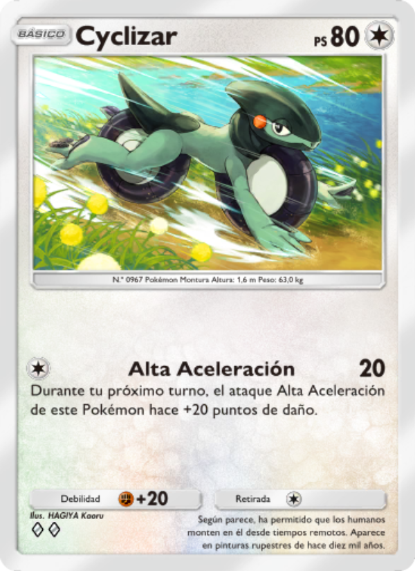 Cyclizar 068 — Shining Revelry (Spanish Pokémon TCG card)