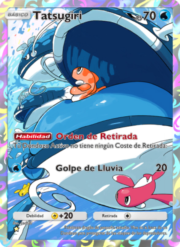 Tatsugiri 075 — Shining Revelry (Spanish Pokémon TCG card)