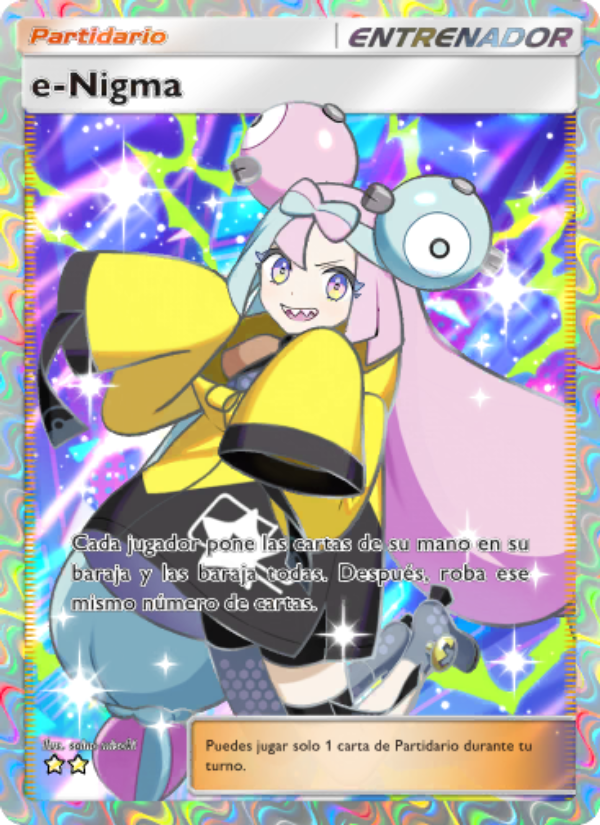 e-Nigma 088 — Shining Revelry (Spanish Pokémon TCG card)