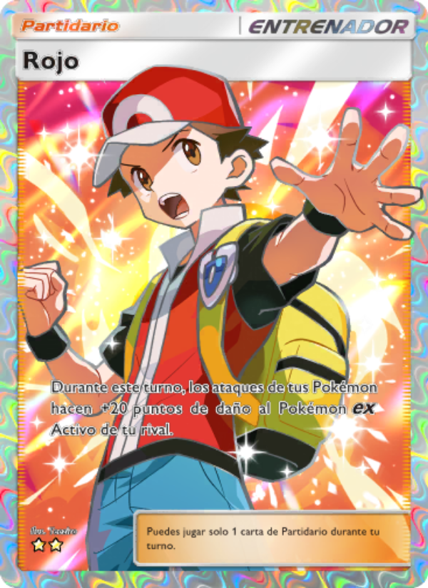 Rojo 090 — Shining Revelry (Spanish Pokémon TCG card)