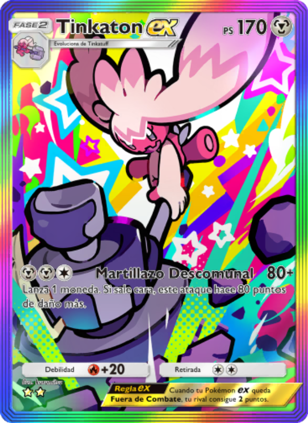 Tinkaton ex 094 — Shining Revelry (Spanish Pokémon TCG card)
