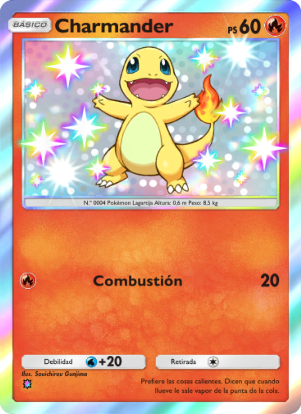 Charmander 099 — Shining Revelry (Spanish Pokémon TCG card)