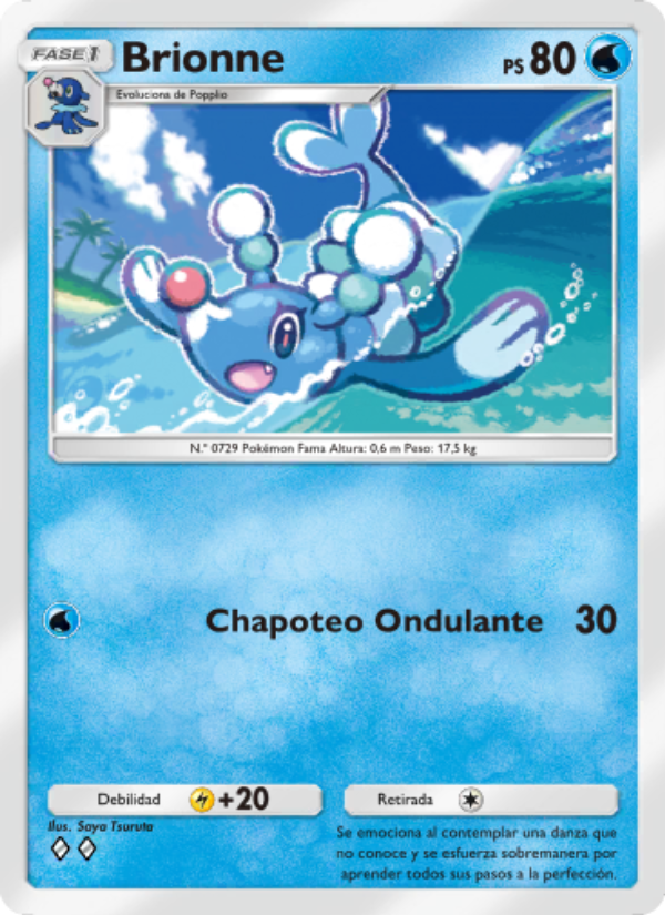 Brionne 047 — Celestial Guardians (Spanish Pokémon TCG card)