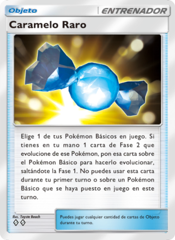 Caramelo Raro 144 — Celestial Guardians (Spanish Pokémon TCG card)