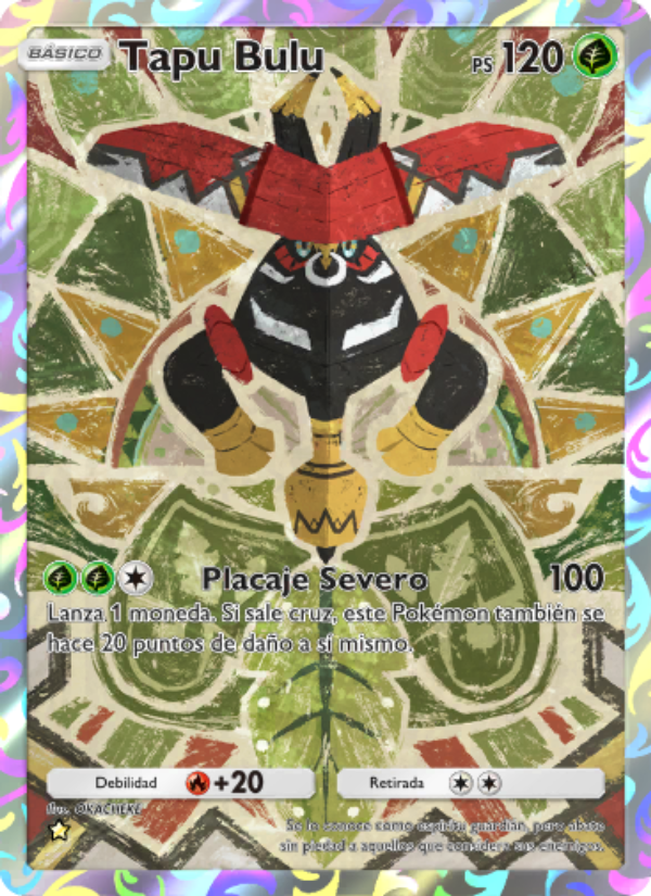Tapu Bulu 159 — Celestial Guardians (Spanish Pokémon TCG card)