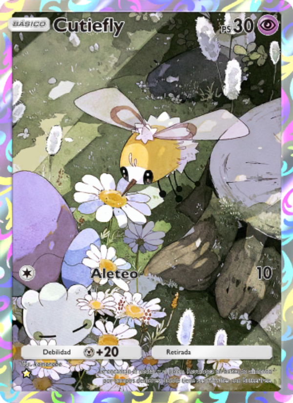 Cutiefly 167 — Celestial Guardians (Spanish Pokémon TCG card)