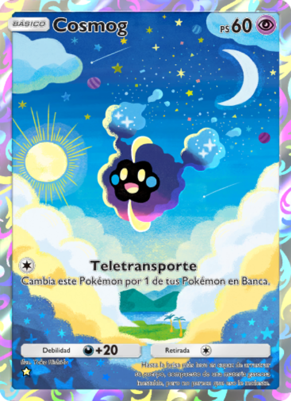 Cosmog 171 — Celestial Guardians (Spanish Pokémon TCG card)