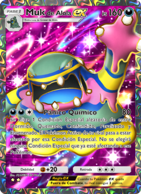 Mukde Alola ex 188 — Celestial Guardians (Spanish Pokémon TCG card)