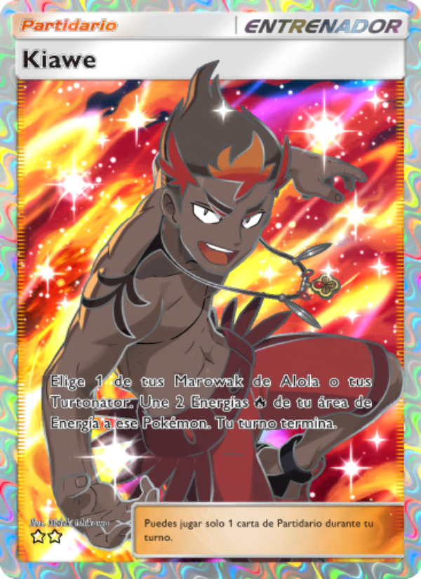 Kiawe 192 — Celestial Guardians (Spanish Pokémon TCG card)