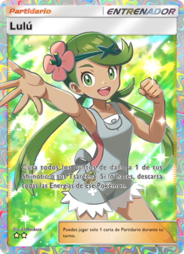 Lulú 196 — Celestial Guardians (Spanish Pokémon TCG card)