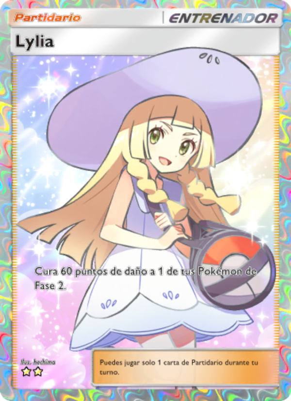 Lylia 197 — Celestial Guardians (Spanish Pokémon TCG card)