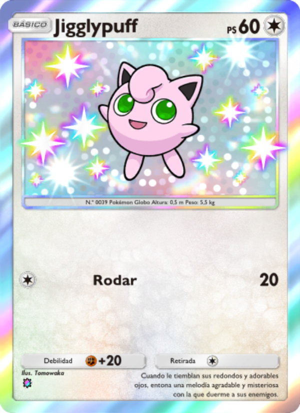Jigglypuff 228 — Celestial Guardians (Spanish Pokémon TCG card)