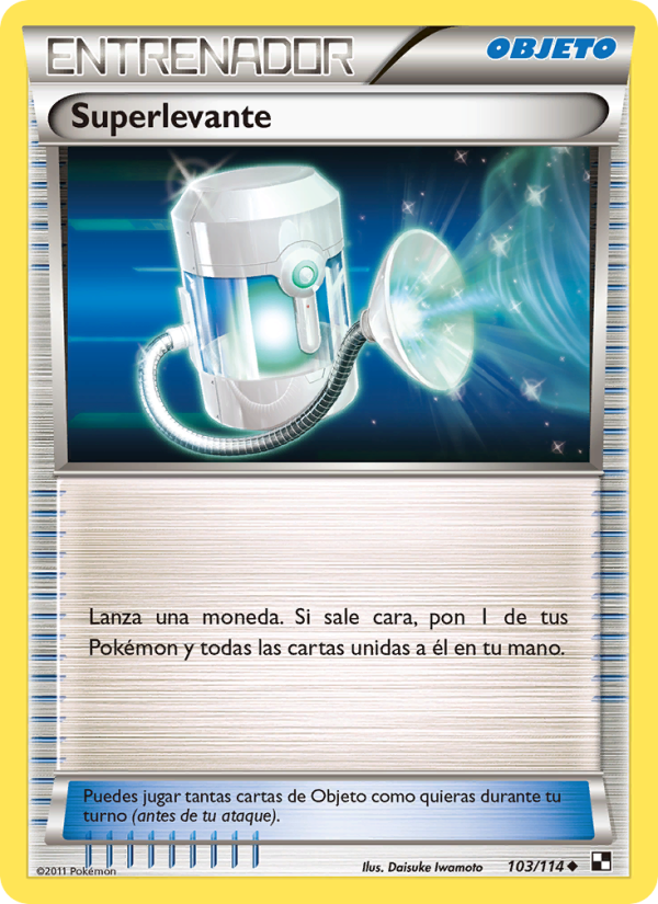 Superlevante 103 — Black & White (Spanish Pokémon TCG card)