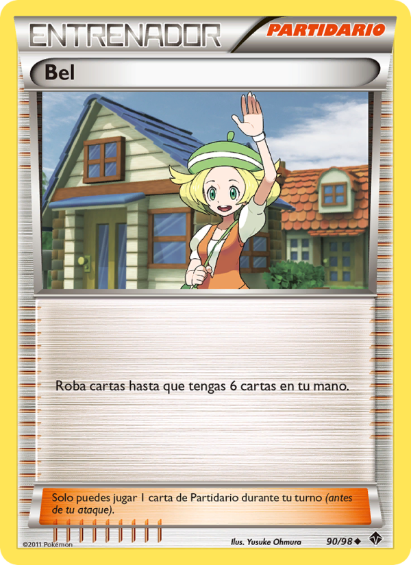 Bel 90 — Emerging Powers (Spanish Pokémon TCG card)