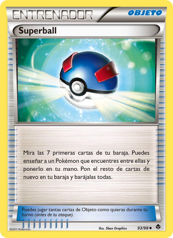 Superball 93 — Emerging Powers (Spanish Pokémon TCG card)