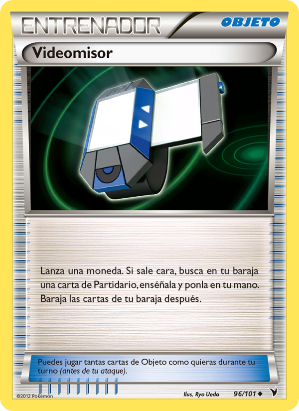 Videomisor 96 — Noble Victories (Spanish Pokémon TCG card)