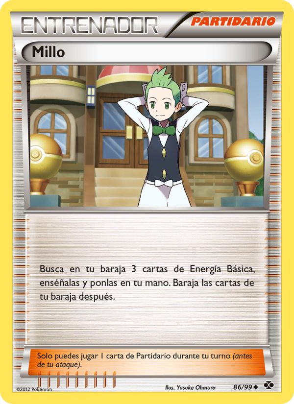 Millo 86 — Next Destinies (Spanish Pokémon TCG card)