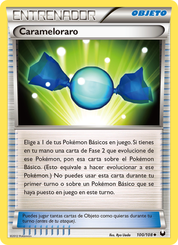 Carameloraro 100 — Dark Explorers (Spanish Pokémon TCG card)