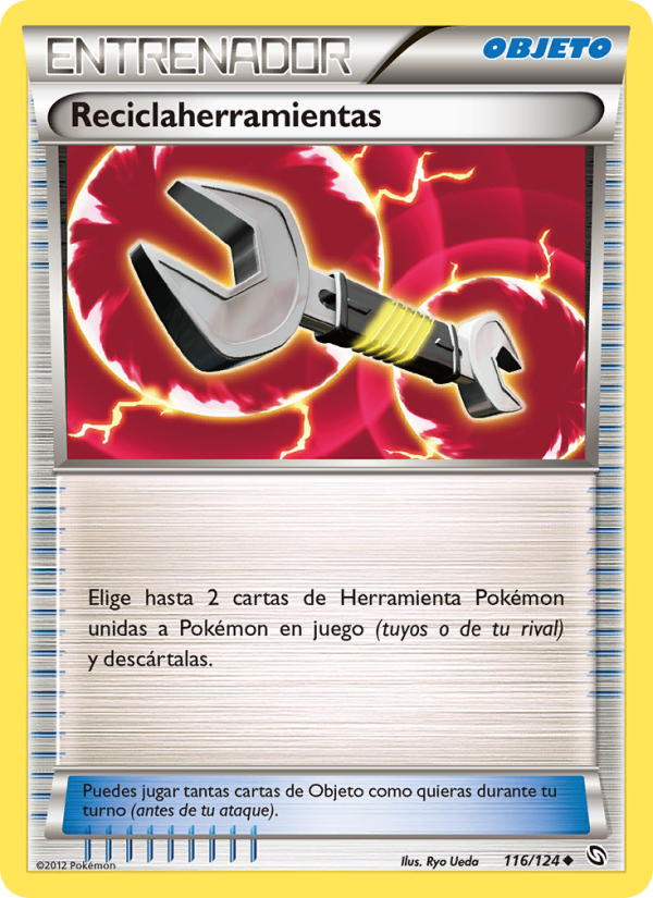 Reciclaherramientas 116 — Dragons Exalted (Spanish Pokémon TCG card)