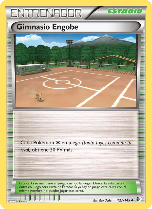 Gimnasio Engobe 127 — Boundaries Crossed (Spanish Pokémon TCG card)