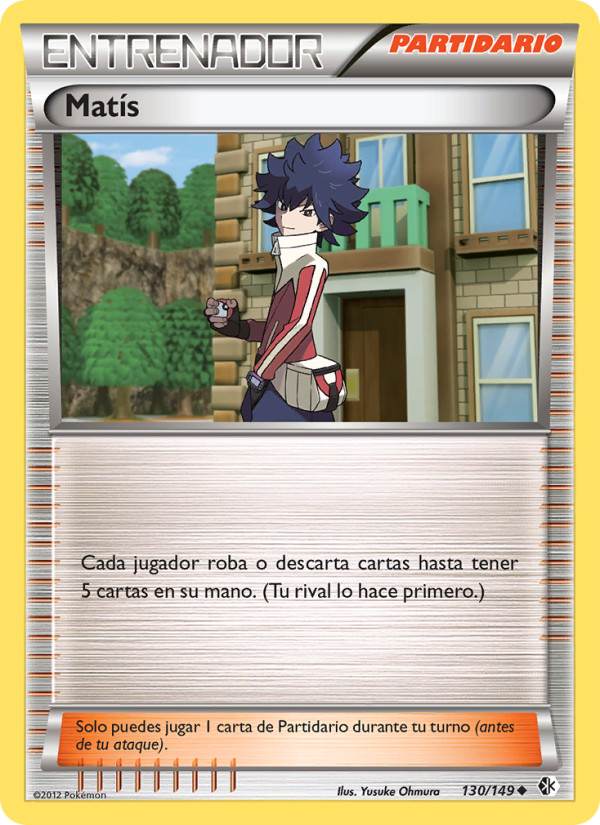 Matís 130 — Boundaries Crossed (Spanish Pokémon TCG card)
