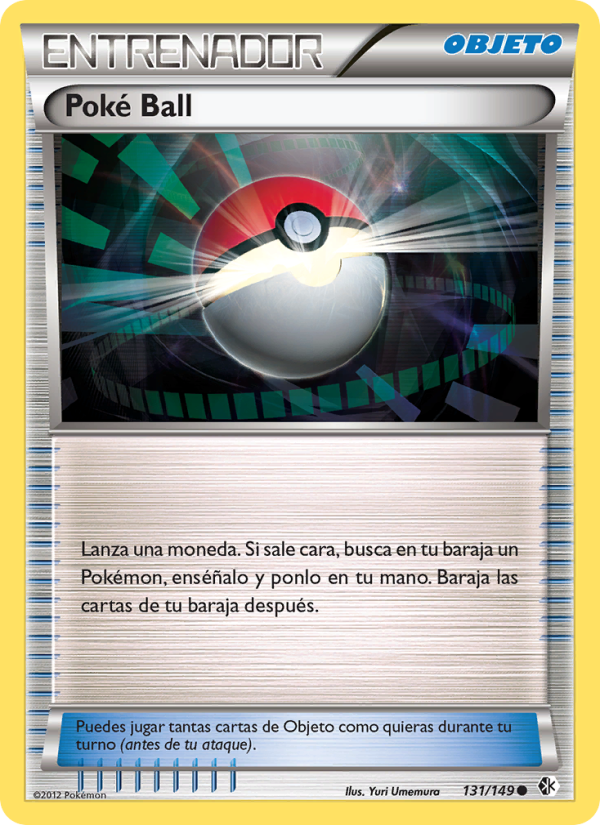Poké Ball 131 — Boundaries Crossed (Spanish Pokémon TCG card)