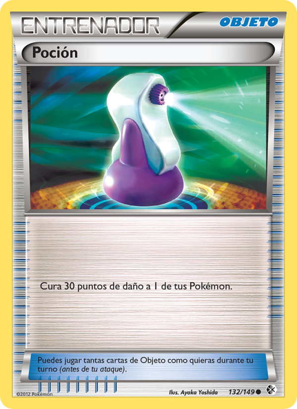 Poción 132 — Boundaries Crossed (Spanish Pokémon TCG card)