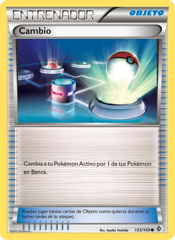 Cambio 135 — Boundaries Crossed (Spanish Pokémon TCG card)
