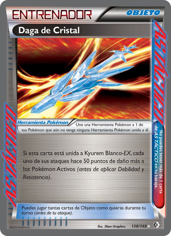 Daga de Cristal 138 — Boundaries Crossed (Spanish Pokémon TCG card)