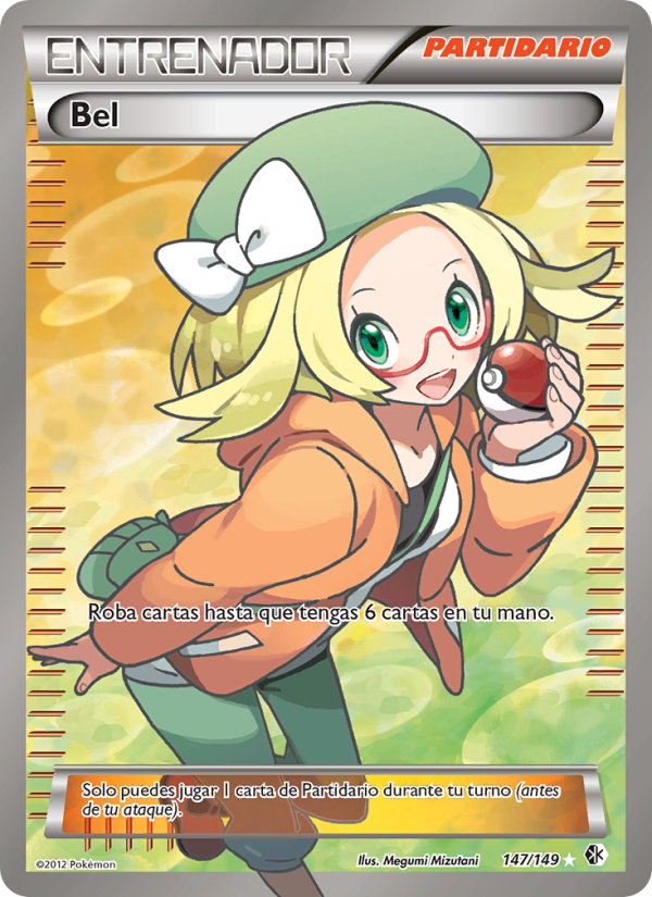 Bel 147 — Boundaries Crossed (Spanish Pokémon TCG card)