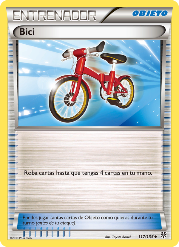 Bici 117 — Plasma Storm (Spanish Pokémon TCG card)