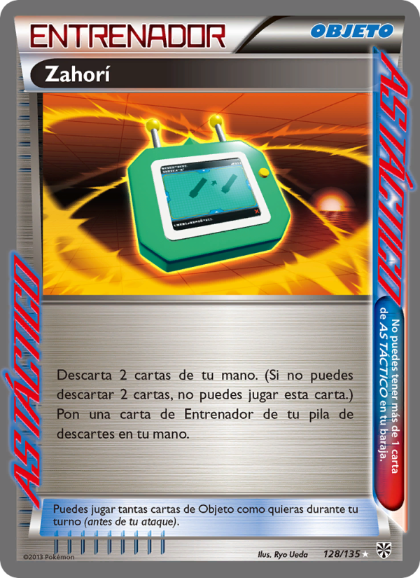 Zahorí 128 — Plasma Storm (Spanish Pokémon TCG card)
