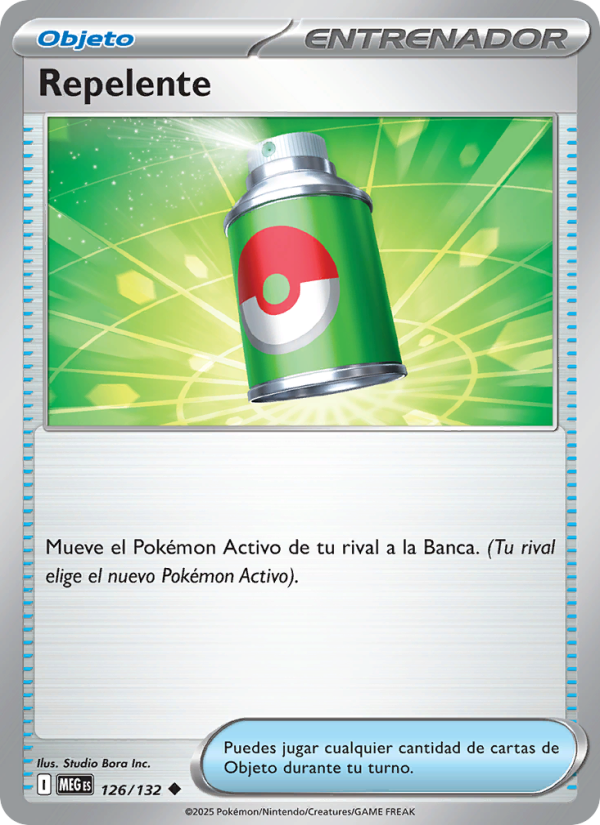 Repelente 126 — Mega Evolution (Spanish Pokémon TCG card)