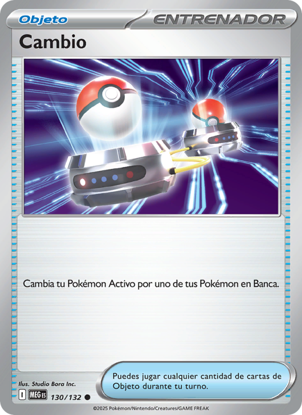 Cambio 130 — Mega Evolution (Spanish Pokémon TCG card)